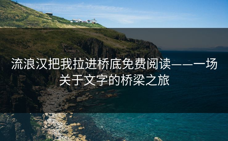 流浪汉把我拉进桥底免费阅读——一场关于文字的桥梁之旅